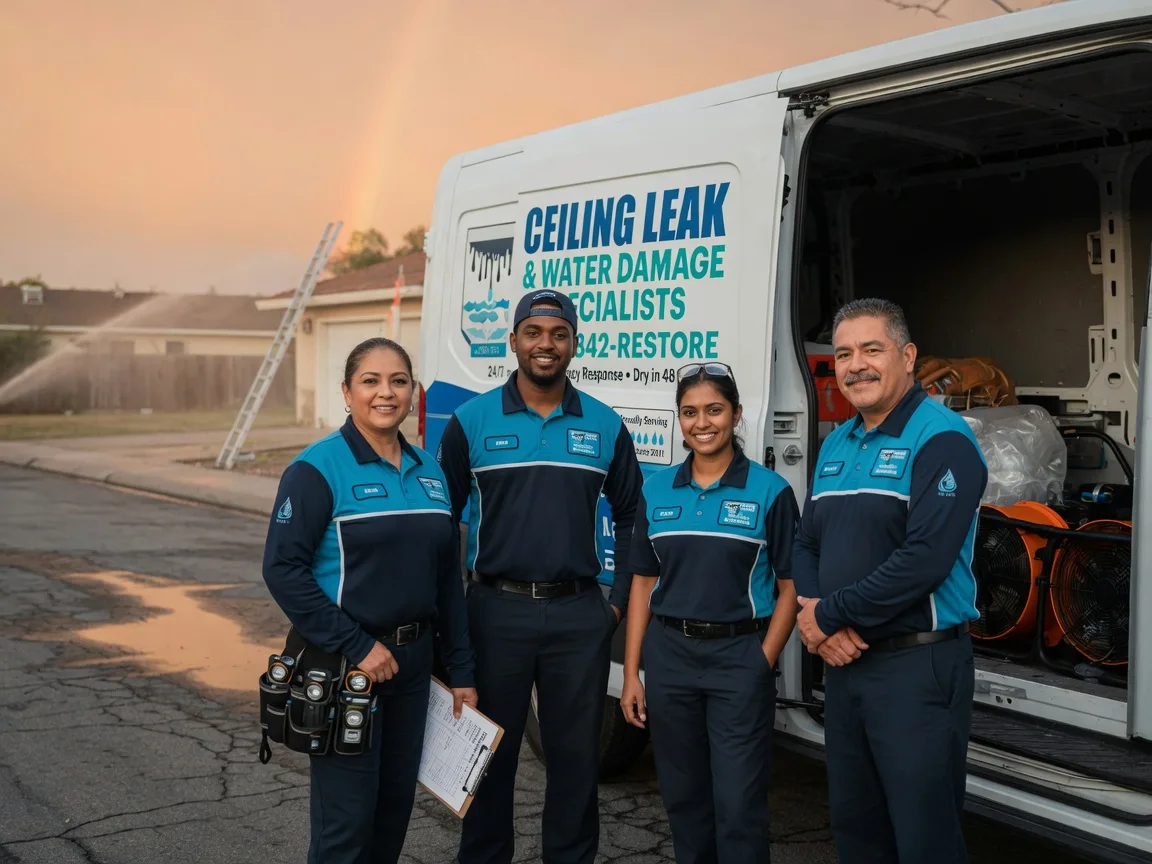 Ceiling Leak Cleanup company in Malinta, OH