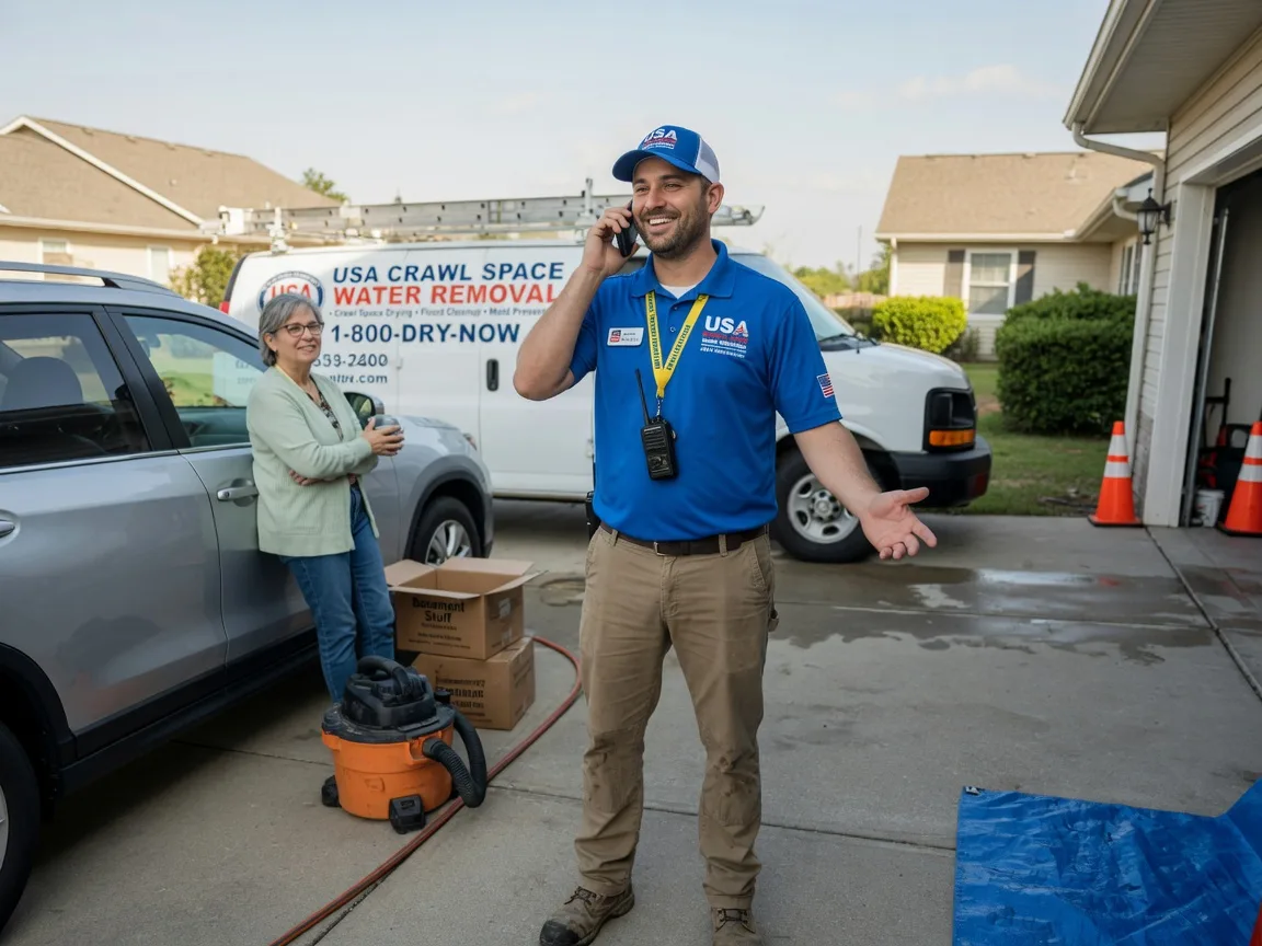 Crawl Space Water Removal Malinta, OH FAQs